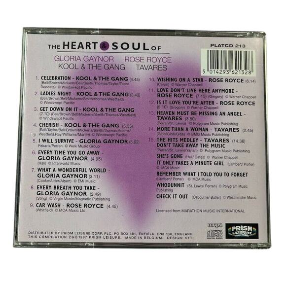 The Heart & Soul of Gloria Gaynor... (1997, CD) VERY GOOD - Picture 2 of 4